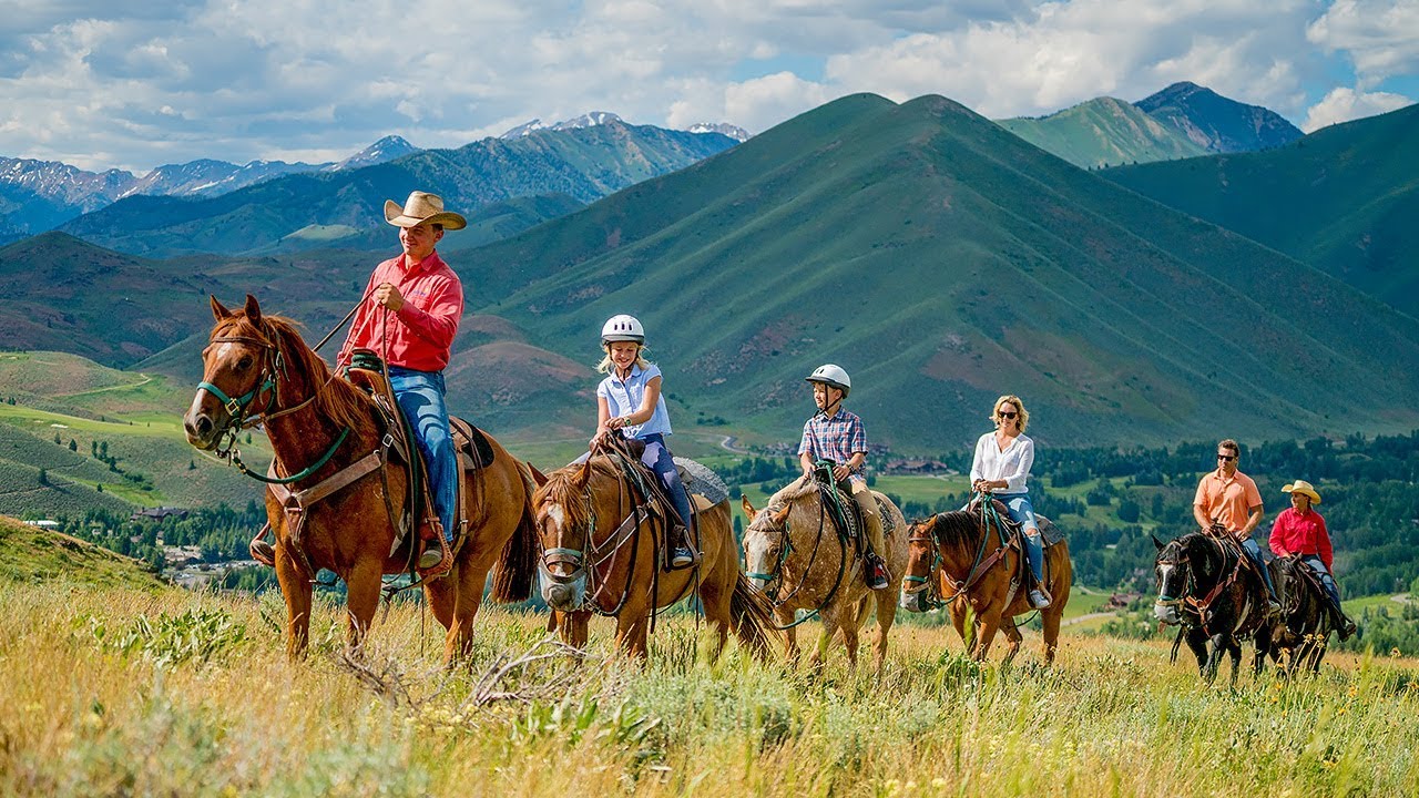 Horseback Riding in Sun Valley