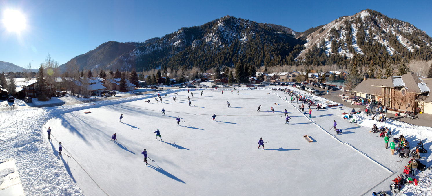 Ice Skating in Sun Valley