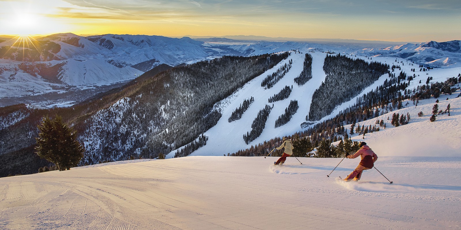 Skiing in Sun Valley