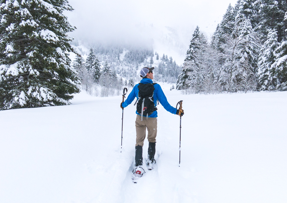 Snowshoeing in Sun Valley